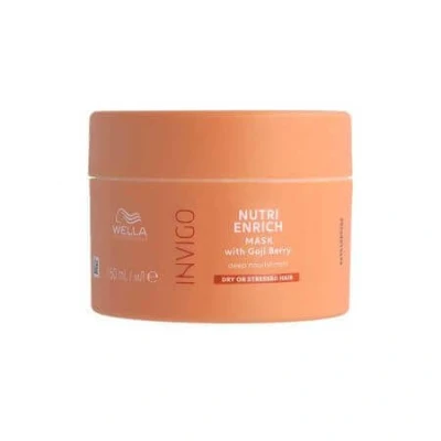 Immagine di Wella Professionals Invigo Nutri Enrich Maschera capelli, Anticrespo capelli professionale con vitamina E, per vitali 150ml