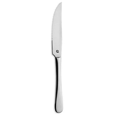Immagine di Grunwerg Windsor 2STKWDR/C, set di 2 coltelli da bistecca, in acciaio inox 18/0, 22 cm, nero