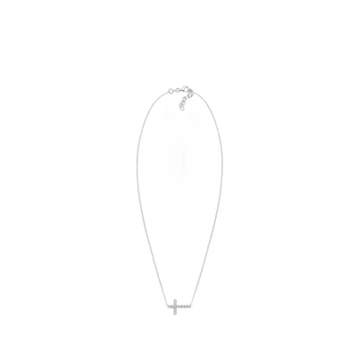 Immagine di Elli Collana da Donna in Argento 925 con Cristallo, Croce