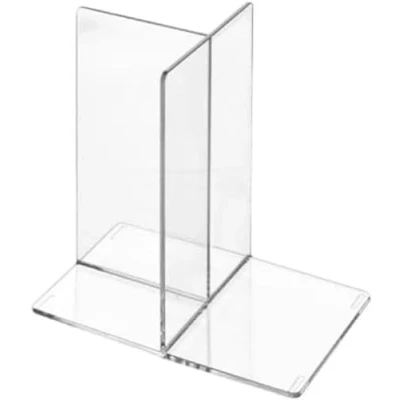Immagine di The Home Edit by iDesign Contenitore organizzatore alto e diviso in plastica riciclata trasparente