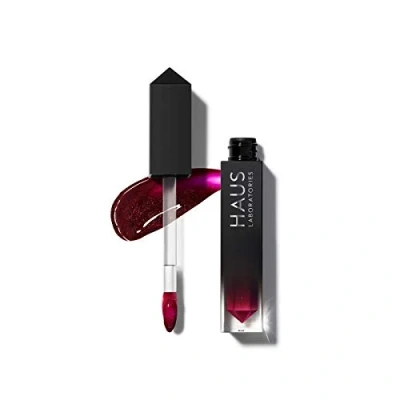 Immagine di HAUS LABORATORIES By Lady Gaga: LE RIOT Lip Gloss High Shine, Lightweight Available in 18 Colors, Shimmer &amp; Sparkle, Comfortable Wear, Vegan Cruelty Free 0.17 Oz.
