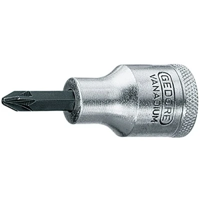 Immagine di Gedore IKS 19 PZD 2 6156680 Croce Pozidriv Inserto giravite PZ 1/2 (12.5 mm)