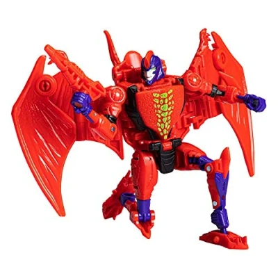 Immagine di Hasbro Transformers Generations Legacy Buzzworthy Bumblebee Statuetta Deluxe Class 2022 Evil Predacon Terrorsaur, 14 cm