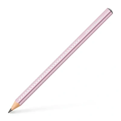 Immagine di Faber Castell Matita Jumbo Sparkle Grafite Rosa Metallico