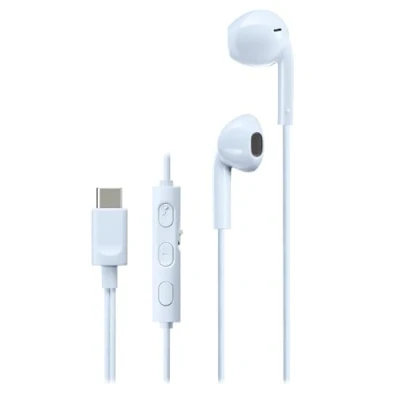 Immagine di JVC HA FR17UC a Auricolari USB C tipo bud con DAC integrato per un suono potente e cristallino, pratico microfono telecomando 3 tasti in forma estremamente compatta (blu)