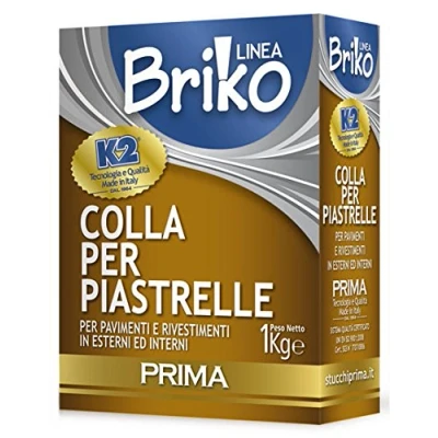 Immagine di Colla Per Piastrelle, Pavimenti E Rivestimenti Interni Ed Esterni 1Kg
