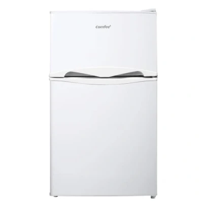 Immagine di Comfee &#039; RCT87WH2(E) Frigorifero Congelatore Sottopiano, Piccolo 87L con Illuminazione, Ripiani Rimovibili, Termostati Regolabili, Porte Reversibili, Bianco [Classe Energetica