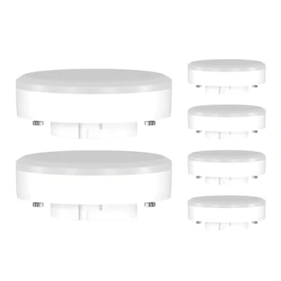 Immagine di ledscom.de 6 pezzi lampadina GX53 LED, bianco caldo (2700 K), 10,6 W, 1038lm, 115, opaco