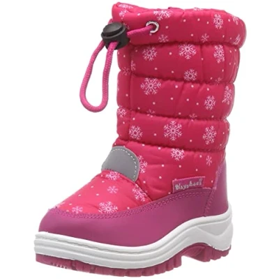 Immagine di Playshoes Winter bootie, Stivali da Neve Unisex Bambini e ragazzi, I Fiocchi Di Neve, 20/21 EU