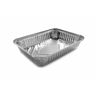 Immagine di CONTITAL Contenitori in Alluminio R29L, Vaschette monouso, 4 Porzioni, Linea Professionale 100 pezzi