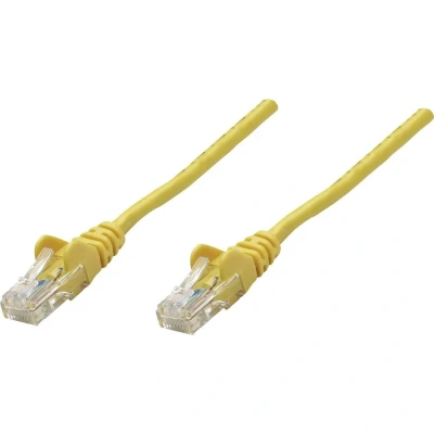 Immagine di Intellinet 343787 RJ45 cavo di rete, patch CAT 6 U/UTP 10.00 m Giallo 1 pz.