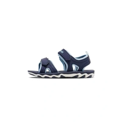 Immagine di Hummel Sport Unisex Sandali da trekking per bambini, Taglia: 26, Black iris Sintetico / tessuto