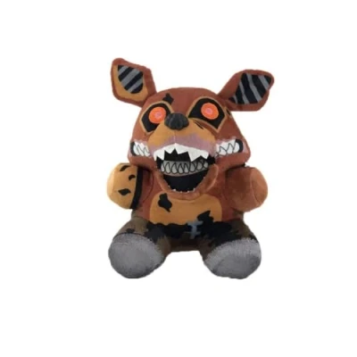Immagine di MAGIC SELECT Bambole di Peluche Nightmare Twisted Foxie 18 cm compatibile con Five Night at Freddy. Figures FNAF Felpati, Giocattolo per Bambini, Regalo Natale Capodanno Compleanno