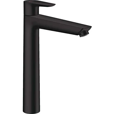 Immagine di hansgrohe 71717670 Miscelatore monocomando per lavabo, Nero Opaco, ComfortZone 240mm