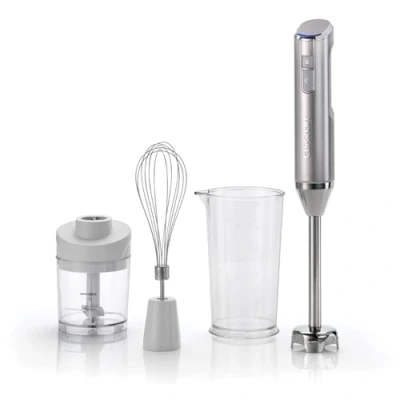 Immagine di Cuisinart Hand Blender Set cordless RHB100E 3 attachments Frosted Pearl