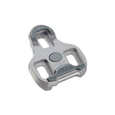 Immagine di LOOK Cycle Tacchette da BICI KEO Grip Funzione Memoria di Posizione Compatibili con i Tutti Pedali sul Mercato Strato in TPU Antiscivolo Libertà Angolare 4,5 Colore Gris