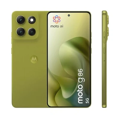 Immagine di Motorola moto g86 (8/256GB, Fotocamera 50MP + sensore antisfarfallio, Display 6.67&quot; pOLED 120Hz, batteria 5200mAh, MediaTek Dimensity 7300, Android 15), Golden Cypress