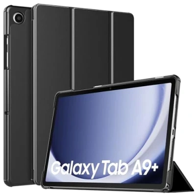 Immagine di TiMOVO Custodia Compatibile con Samsung Galaxy Tab A9+/A9 Plus 11&quot; 2023 SM X210/X216/X218, Sottile e Leggero, Cover Protettiva a Guscio Posteriore Rigido per A9+, Nero