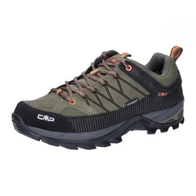Immagine di CMP Rigel Low Trekking Shoes Wp, Scarpe da Arrampicata Basse Uomo, Olive Flame, 39 EU