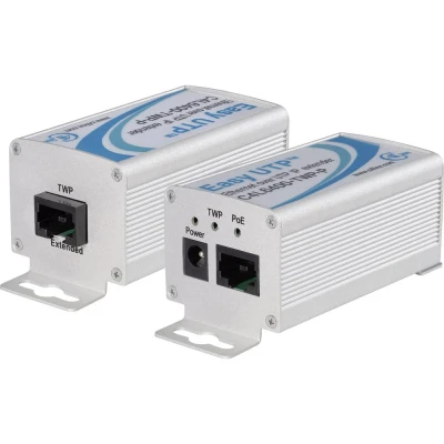 Immagine di Renkforce RF 2016862 Estensore di rete 2 fili Raggio azione (max.): 500 m pz. 100 MBit/s con funzione PoE