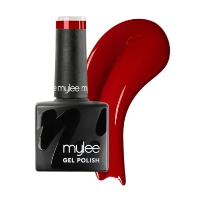Immagine di Mylee Smalto Gel Semipermanente 8ml [As Red As It Gets] UV/LED Nail Art Manicure Pedicure, Lunga Durata, per Uso Professionale e Domestico, Vegan &amp; Cruelty Free