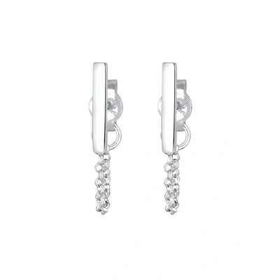 Immagine di Elli Geo Basic Orecchini Silver coloured, Donna, Taglia: One Size, coloured