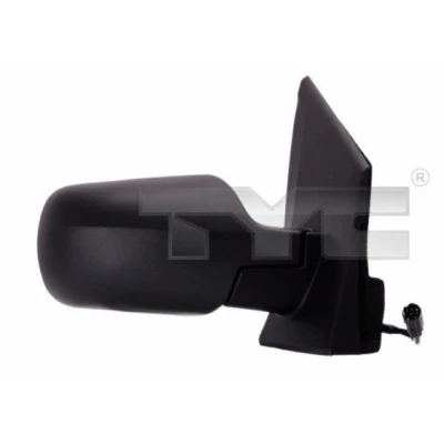 Immagine di specchio retrovisore esterno Tyc 310 0024 Sx nero convesso, termico, per regolazione elettrica FORD: FIESTA 5, 5 Van