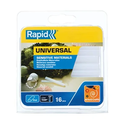 Immagine di Rapid 40107349 Colla Oval a Bassa Temperatura Multiuso, Trasparente
