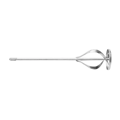Immagine di HARDY Miscelatore per intonaci e pitture Compatibile con tutti i trapani SDS Plus la miscelazione di malte adesive, beccucci, doppia spirale, acciaio inox 75x400mm