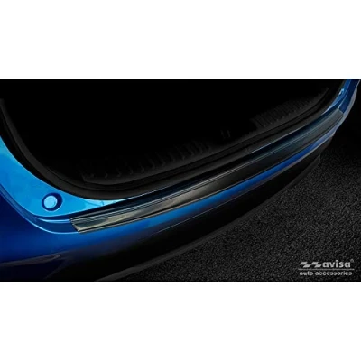 Immagine di Avisa Protezione paraurti Posteriore in Acciaio Inox Nero Compatibile con Kia XCeed 2019