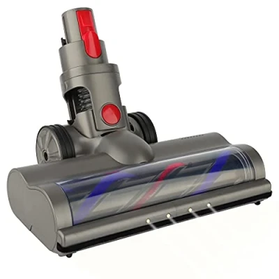 Immagine di Spazzola per Utensili da Pavimento a Turbina con Rullo di Setole Dyson V7 V8 V10 V11 V15 Aspirapolvere, Piastrelle in Parquet Moquette Luce LED