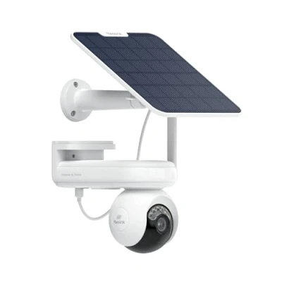 Immagine di Reolink 4K Telecamera Wireless WiFi per Esterno con Batteria da 20000 mAh, Registrazione Continua 96h, Rilevamento AI, Auto Tracking, Visione Notturna ColorX, Rotazione PT 360, Altas Ultra + 6W SP