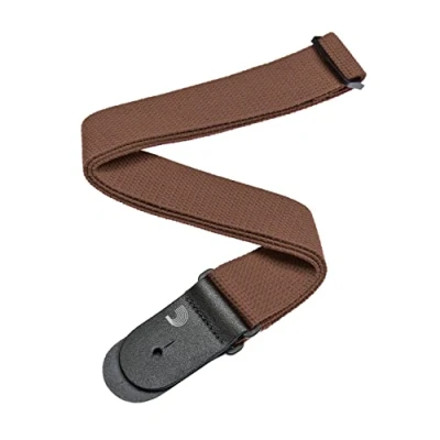Immagine di Planet Waves 50CT04 Tracolla per Chitarra con Sistema di Aggancio Lock, in Cotone, Marrone