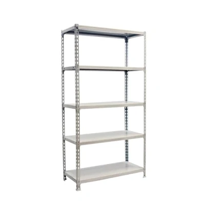 Immagine di Simon Rack Scaffale Metallo Garage e 5 Ripiani, Capacità di Carico 180 kg Punto Flessione, 2000x1000x300 mm, Metallo, Scaffalatura per Garage, Bianco Simonclick