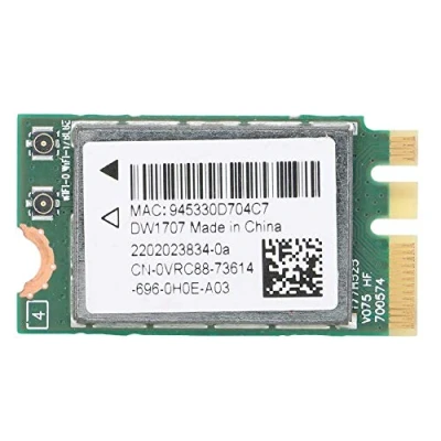 Immagine di Annadue Scheda di Rete per dell Wireless DW1707, M.2 NGFF 300M Bluetooth 4.0 Rete, Qualcomm Atheros QCA9565 QCNFA335 Chip Network Card