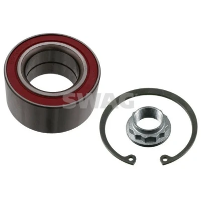 Immagine di SWAG 20 92 1996 Kit Cuscinetto ruota Assale posteriore Sx, Dx con dado asse anello sicurezza 75 a sfere obliquo