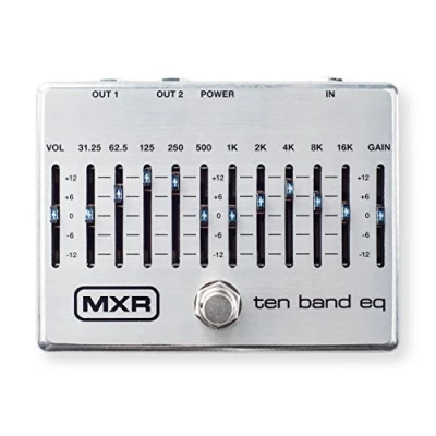 Immagine di MXR M 108S EQ Silver Equalizzatore a 10 Bande