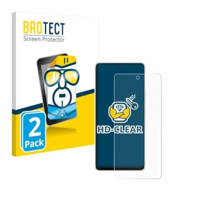 Immagine di brotect Pellicola Protettiva per Samsung Galaxy A53 5G Protezione Schermo (2 Pezzi) [Trasparente, Anti Impronte]