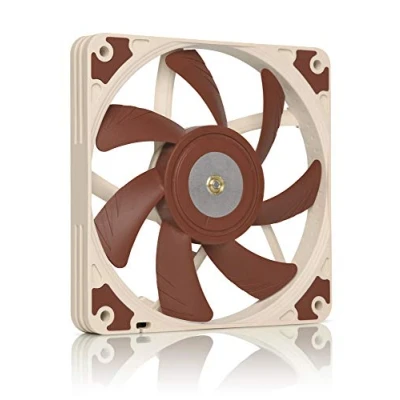 Immagine di Noctua NF A12x15 PWM, Ventola Silenziosa e Sottile de Qualità Premium, 4 Pin (120x15 mm, Marrone)