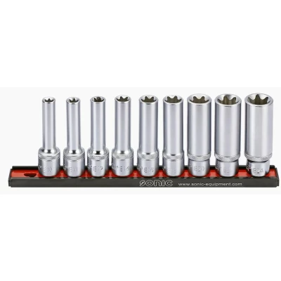 Immagine di SONIC 300903 Set bussole 9 Torx interno 1/2 Quadrato