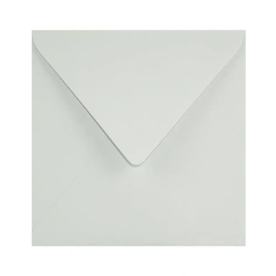 Immagine di Netuno 25 buste quadrate grigio chiaro 153 x mm 115g Sirio Color Perla lettera belle colorate per auguri biglietti partecipazioni inviti eleganti matrimonio grey envelope