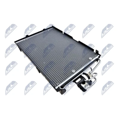 Immagine di NTY CCS PL 009 Condensatore senza essiccatore 631x386x16 Alluminio OPEL: Corsa C Hatchback