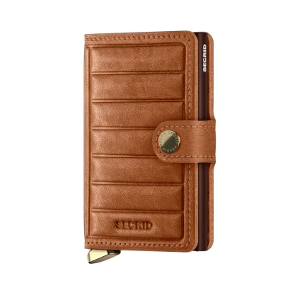 Immagine di Secrid Miniwallet Emboss Lines Cognac Incisione gratuita