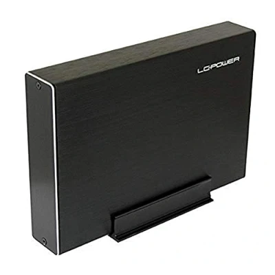 Immagine di LC POWER 8,9 cm (3,5&quot;) SATAIII &gt; USB3.1 35U3 Becrux C1 (Larghezza, Nero, 120 x 32 175 mm, Alluminio
