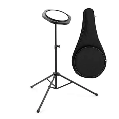 Immagine di TIGER DHW4 BK Tamburo Pad e Supporto per allenamento, Principianti, Riscaldamenti Allenamenti, 20.3 cm