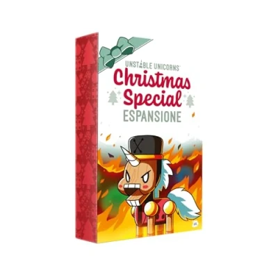 Immagine di Asmodee Unstable Unicorns: Christmas Special, Espansione Gioco di Carte, Edizione in Italiano