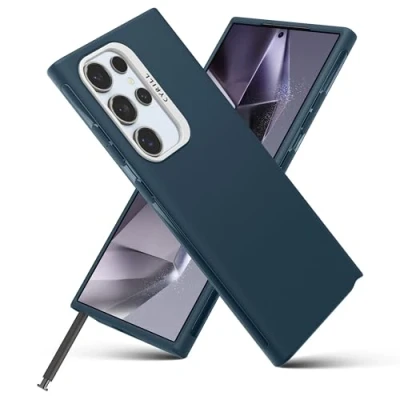 Immagine di CYRILL Spigen Cover Ultra Color Compatibile con Samsung Galaxy S24 (2024) Deep Sea