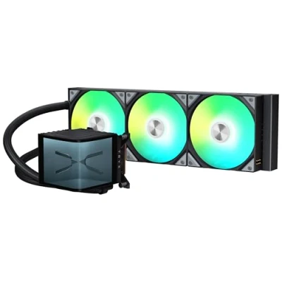 Immagine di TRYX PANORAMA 360 ARGB AiO Wasserk?lung 3D AMOLED Display mm (L P360A AS3M G1K)