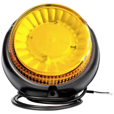 Immagine di Fristom Luce a tutto tondo FT 101 3S LED 12 V, 24 36 V via rete bordo Montaggio fisso, vite Arancione