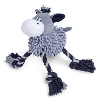 Immagine di Petface Farmyard Buddies Noodle Dog Toy Asino Noddle, 1 Count (Pack of 1)